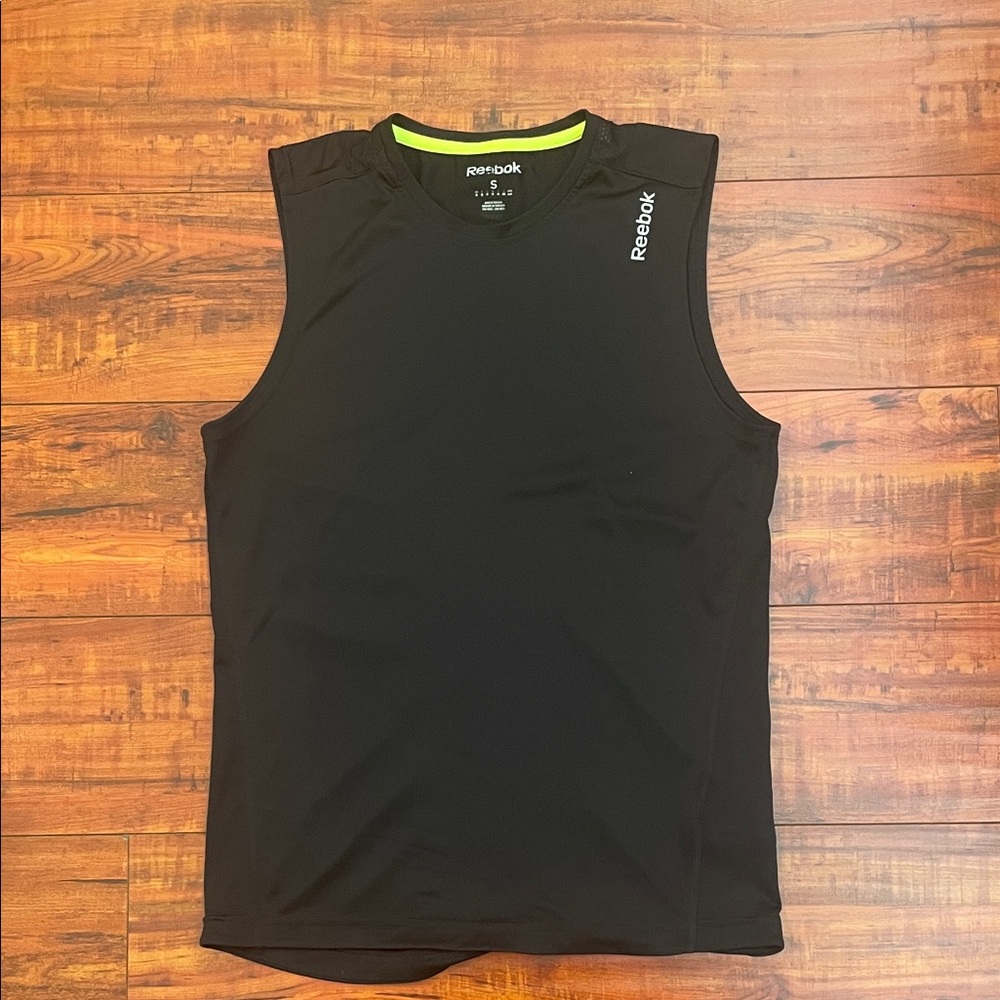 Reebok Men's Black Tank Top